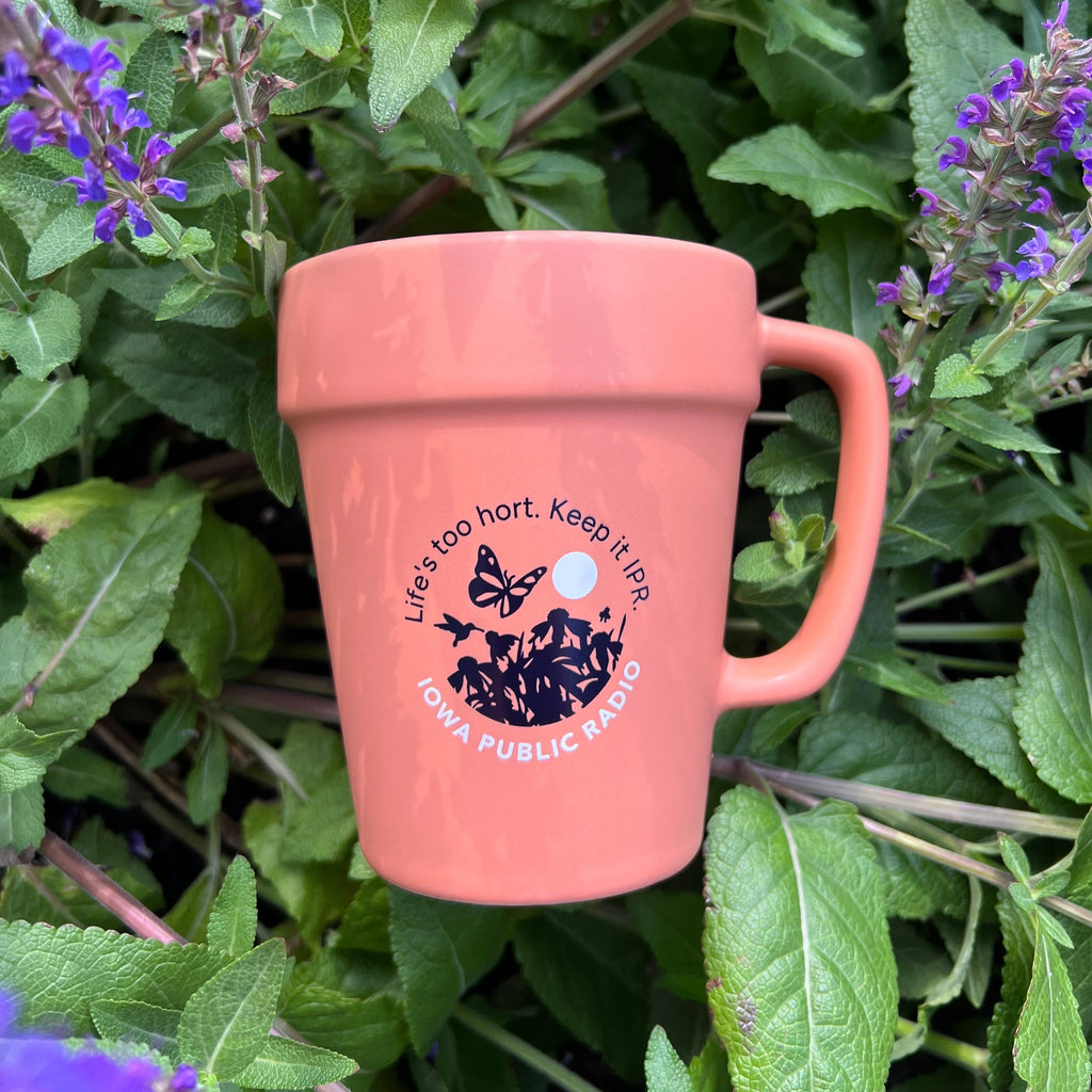 flower pot ceramic mug Flower Pot Mug – Iowa Public Radio