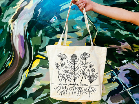 Wildflower Tote Bag – Iowa Public Radio