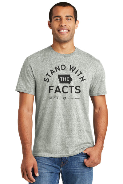 Stand With The Facts Crew Neck T-Shirt
